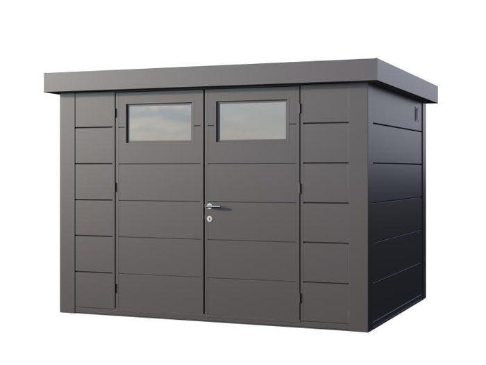 Telluria Metall-Gerätehaus Classico 3024 Granitgrau