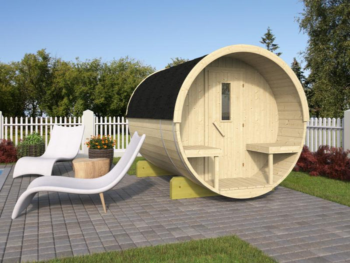 Tuindeco Saunafass 195 x 250 cm Thermowood