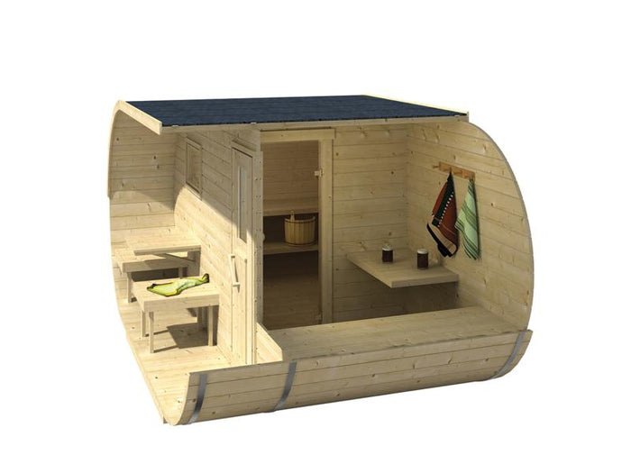 Tuindeco Saunahaus Oval