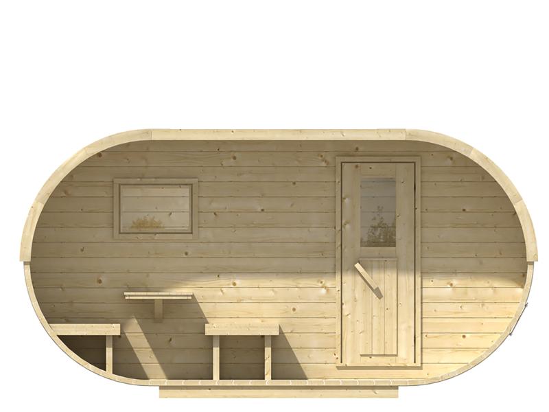 Tuindeco Saunahaus Oval