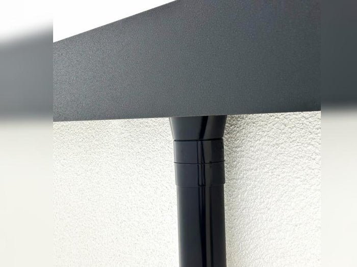 Urban One Gerätehaus Basic Typ 1, verputzt 345x298 cm