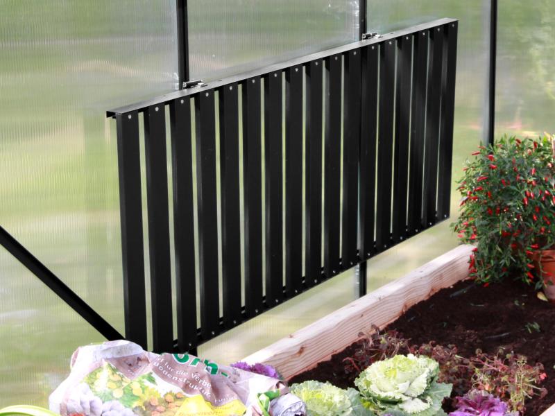 Vitavia Abklappbarer Tisch aus Aluminium schwarz