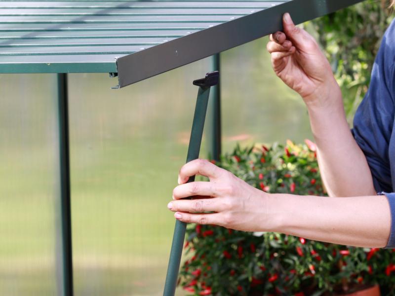 Vitavia Abklappbarer Tisch aus Aluminium smaragd