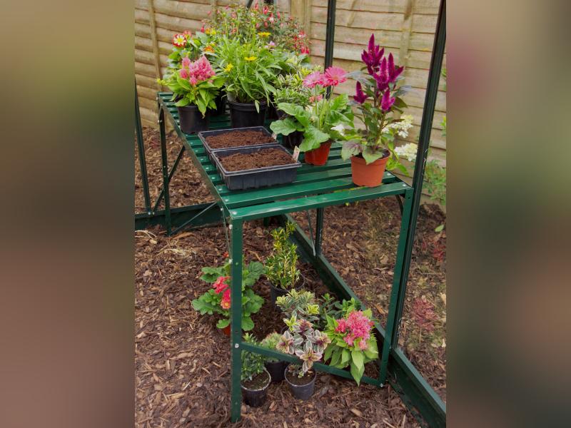 Vitavia Aluminium-Tisch 1 Ebene smaragd