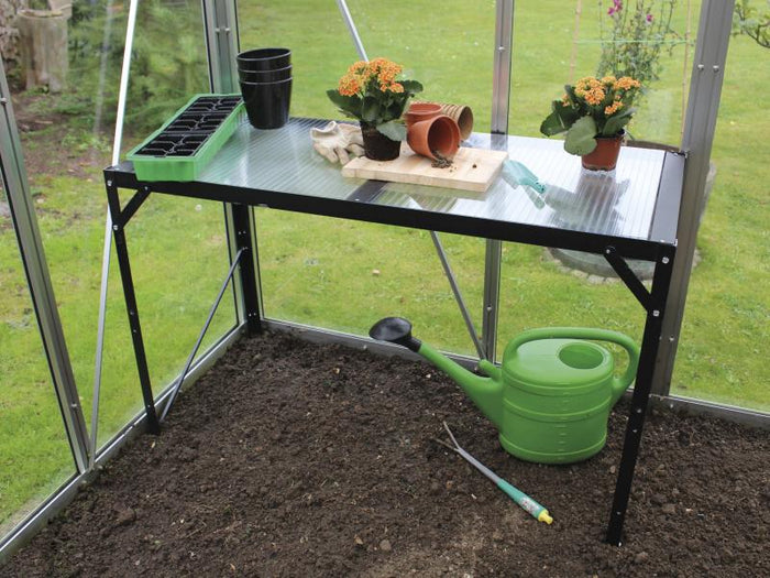 Vitavia Aluminium-Tisch HKP- 1 Ebene- schwarz