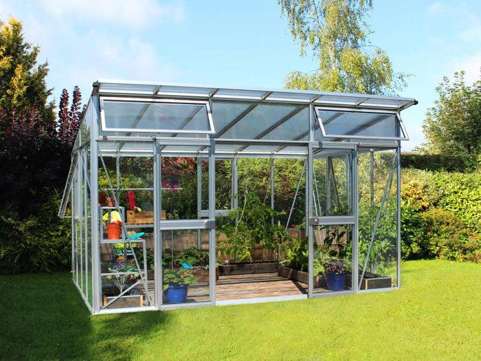 Vitavia Gewächshaus Aphrodite 11500 3 mm ESG / HKP 10 mm Alu