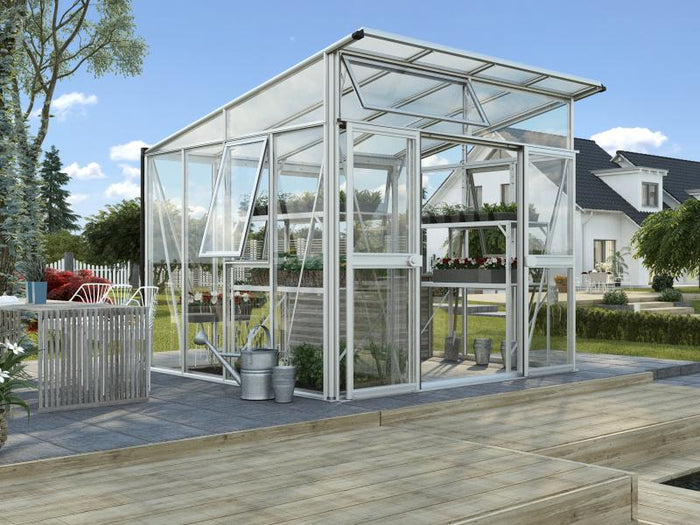 Vitavia Gewächshaus Aphrodite 7800 3 mm ESG / HKP 10 mm Alu