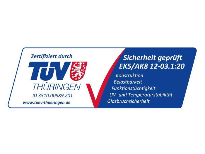 Vitavia Gewächshaus Apollo 2500 HKP 4 mm Alu