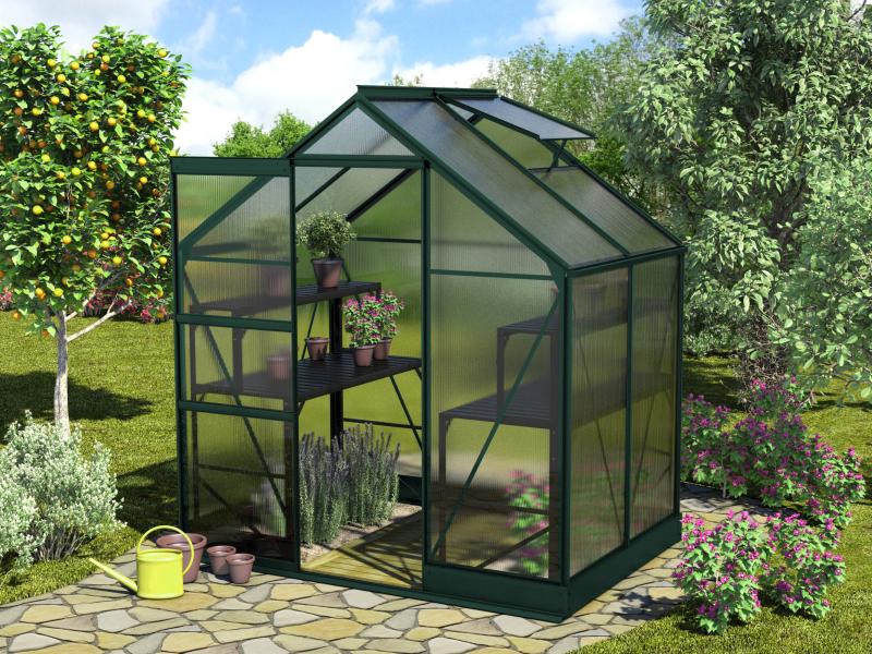 Vitavia Gewächshaus Apollo 2500 HKP 4 mm Smaragd