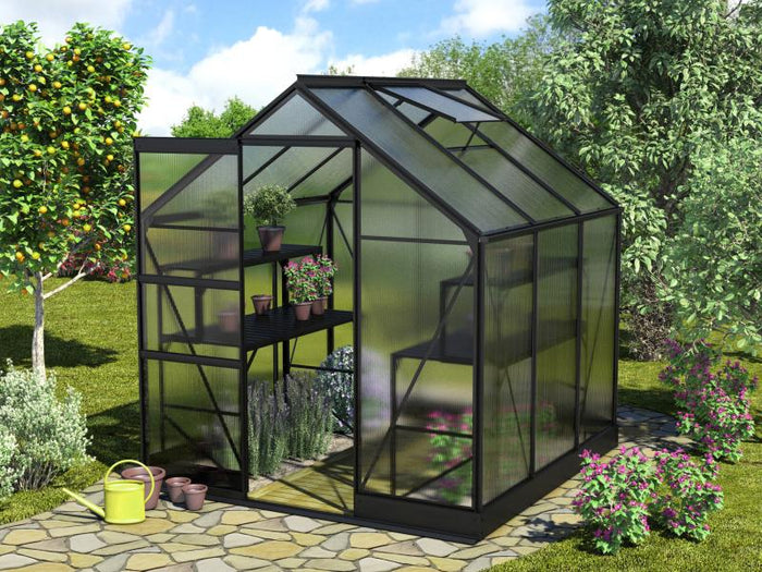 Vitavia Gewächshaus Apollo 3800 HKP 4 mm Schwarz