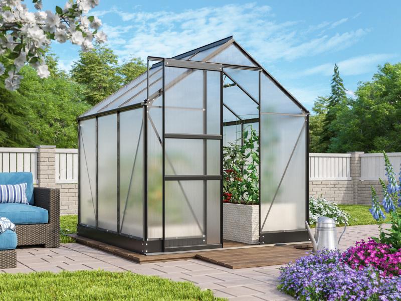 Vitavia Gewächshaus Apollo 3800 HKP 4 mm Schwarz