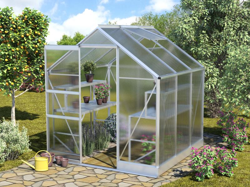 Vitavia Gewächshaus Apollo 3800 HKP 6 mm Alu