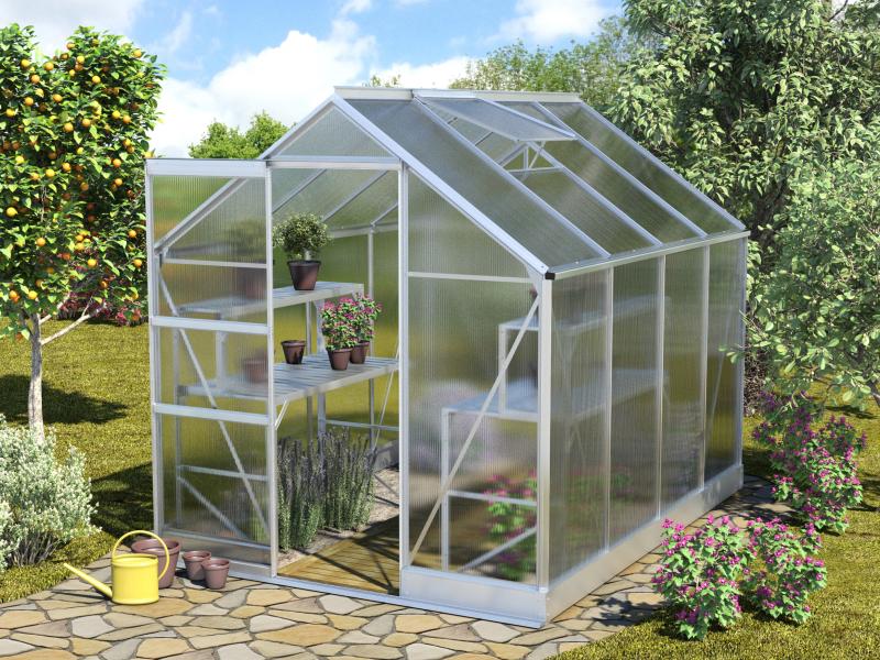 Vitavia Gewächshaus Apollo 5000 HKP 4 mm Alu