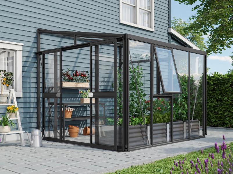 Vitavia Gewächshaus Athena 7000 ESG/HKP schwarz