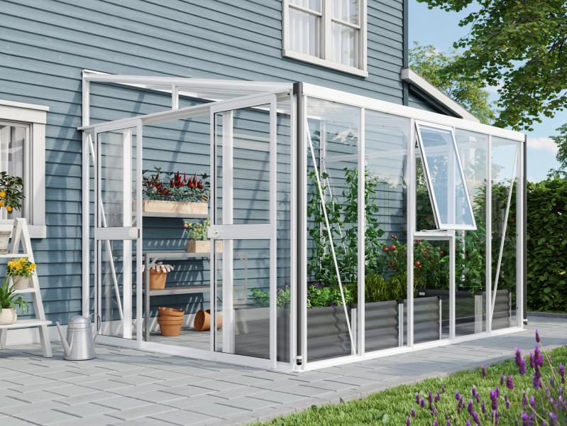 Vitavia Gewächshaus Athena 8600 ESG/HKP weiß
