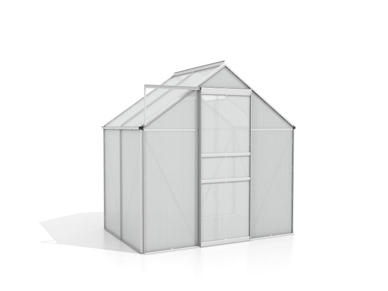 Vitavia Gewächshaus Comet 2500 HKP 4 mm Alu eloxiert