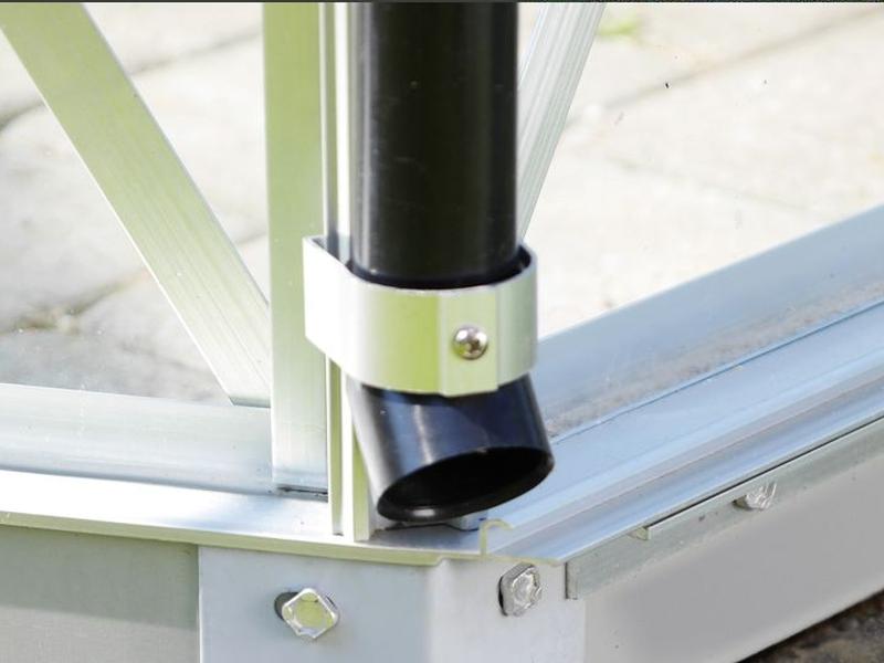 Vitavia Gewächshaus Hera 9000 ESG 3 mm u. HKP 6 mm Alu