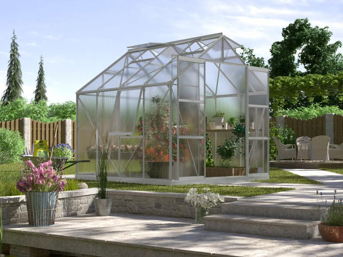 Vitavia Gewächshaus Jupiter 6700 HKP 6 mm Alu eloxiert