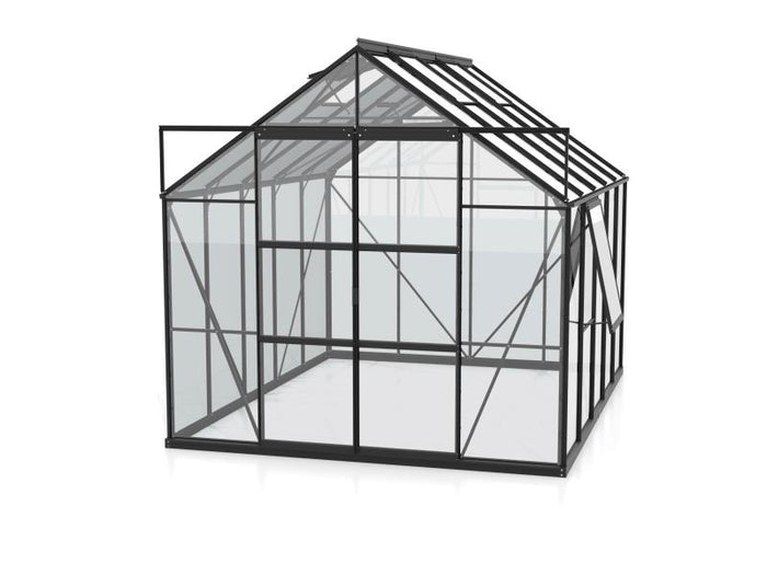 Vitavia Gewächshaus Jupiter 8300 Set ESG 3 mm Schwarz