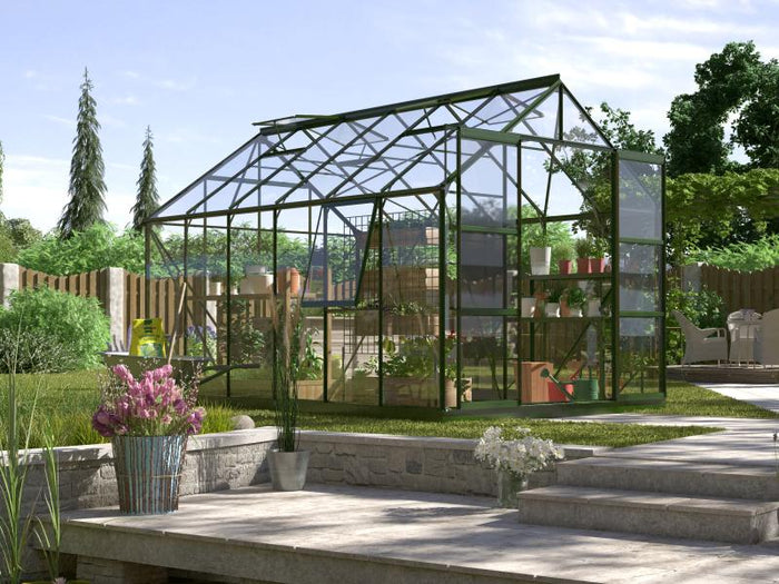 Vitavia Gewächshaus Jupiter 9900 HKP 6 mm Alu eloxiert