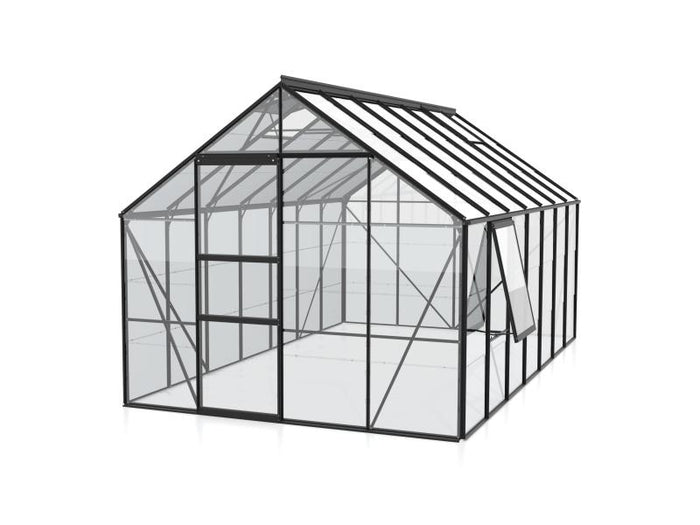 Vitavia Gewächshaus Meridian 1, 11500 ESG 3mm, schwarz