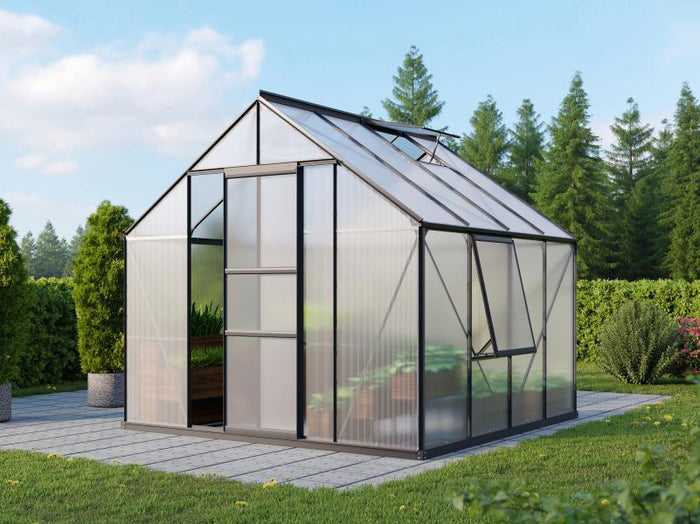 Vitavia Gewächshaus Meridian 1, 6700 HKP 6 mm, schwarz