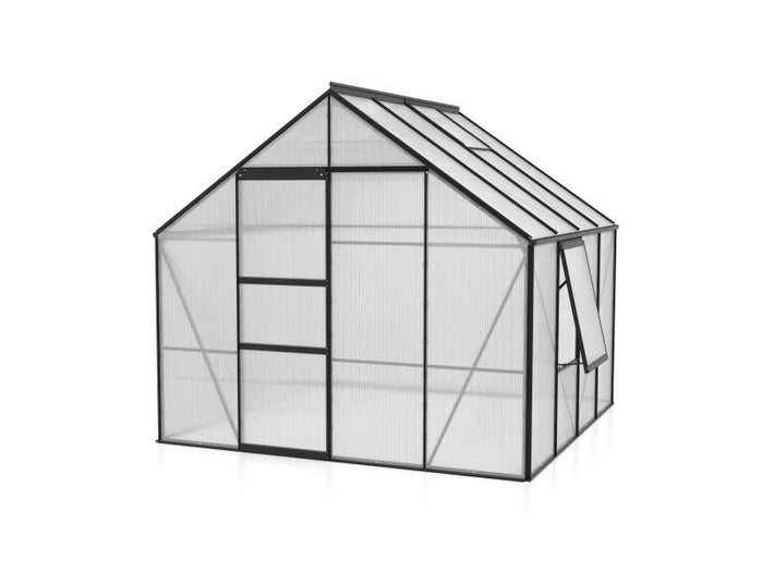 Vitavia Gewächshaus Meridian 1, 6700 HKP 6 mm, schwarz