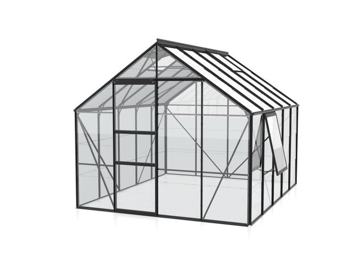 Vitavia Gewächshaus Meridian 1, 8300 ESG 3mm , schwarz