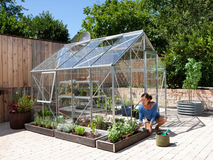 Vitavia Gewächshaus Meridian 1, 8300 ESG 3mm Alu