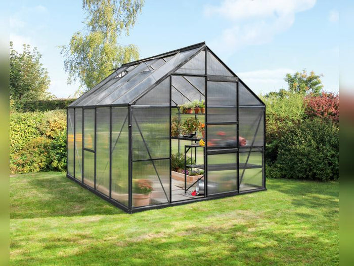 Vitavia Gewächshaus Meridian 1, 8300 HKP 6 mm, schwarz