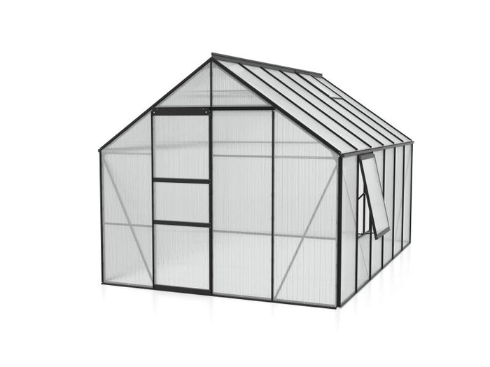 Vitavia Gewächshaus Meridian 1, 9900 HKP 6 mm, schwarz