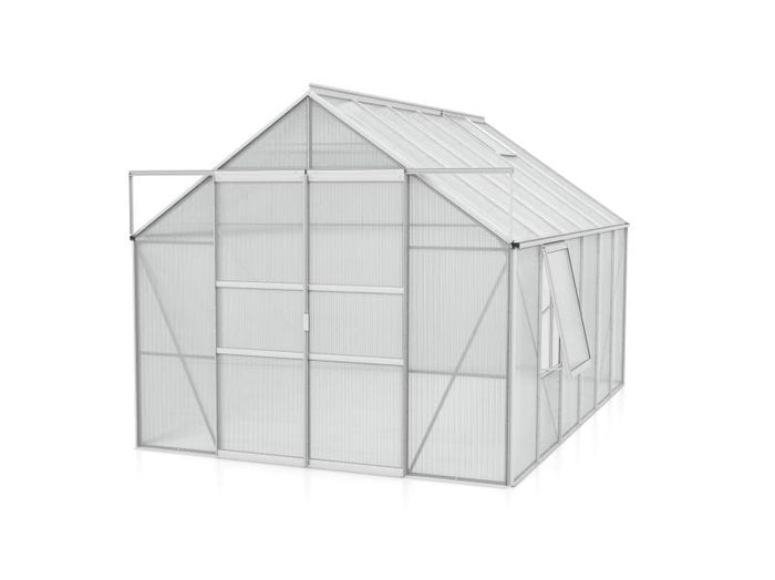 Vitavia Gewächshaus Meridian 2, 9900 HKP 4 mm Alu, mit Doppelschiebetür