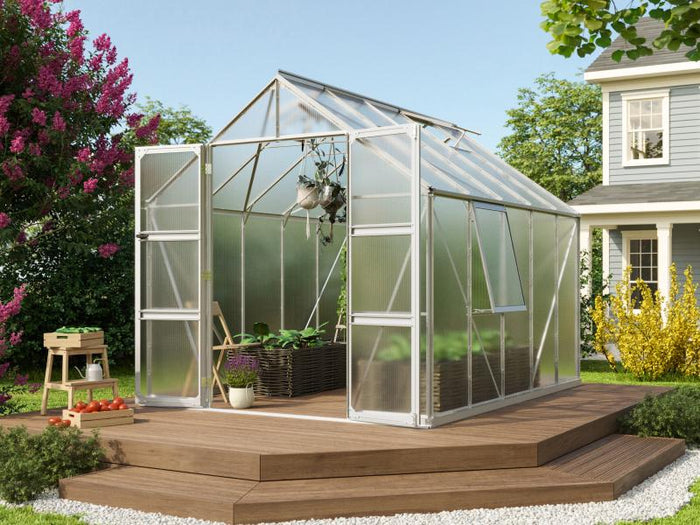 Vitavia Gewächshaus Olymp 8300 HKP 4 mm Alu eloxiert