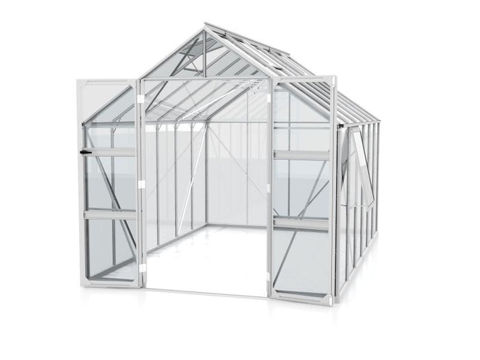 Vitavia Gewächshaus Olymp 9900 ESG 3 mm Schwarz