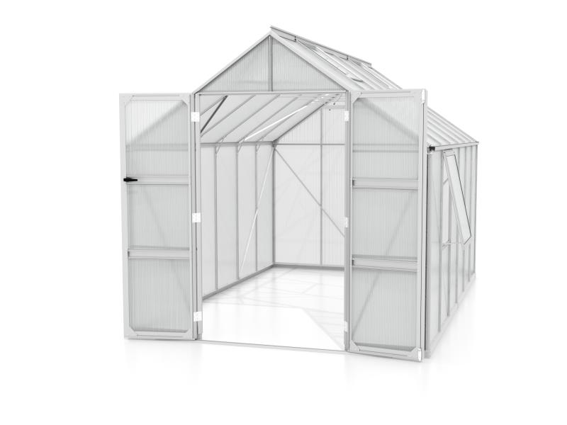 Vitavia Gewächshaus Olymp 9900 HKP 6 mm Alu eloxiert