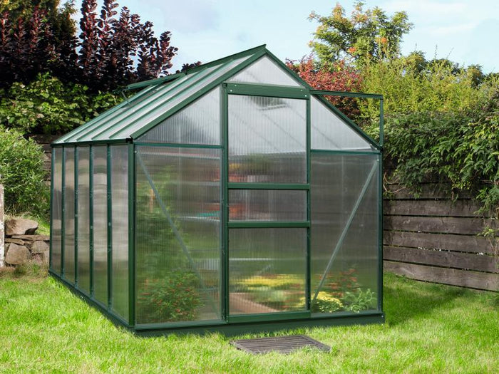 Vitavia Gewächshaus Planet 6200 HKP 6 mm smaragd pulverbeschichtet
