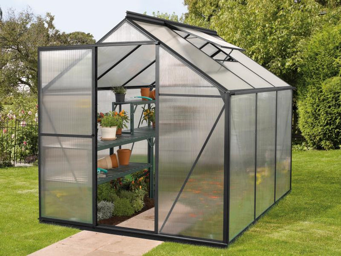 Vitavia Gewächshaus Triton 3800 HKP 6 mm Schwarz