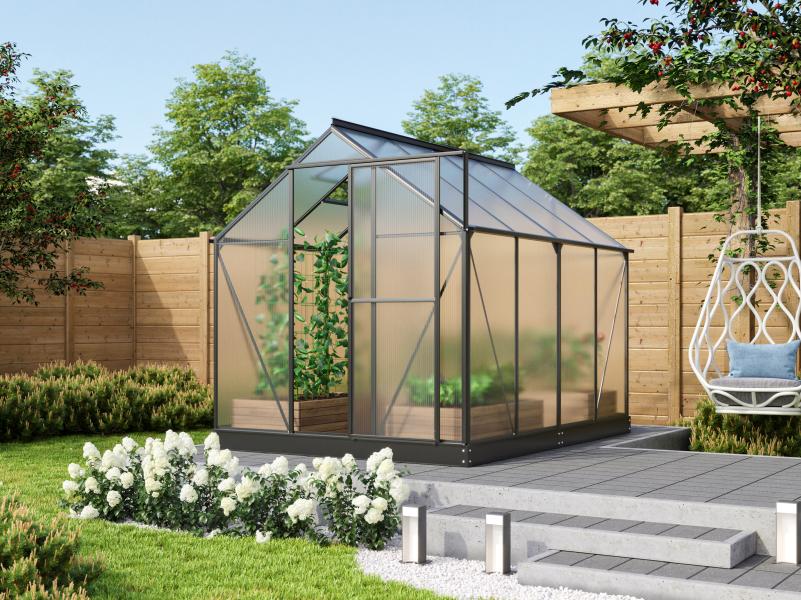 Vitavia Gewächshaus Triton 5000 HKP 4 mm Schwarz