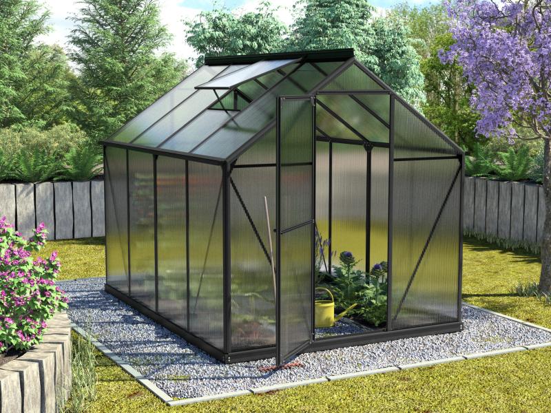 Vitavia Gewächshaus Triton 5000 HKP 4 mm Schwarz