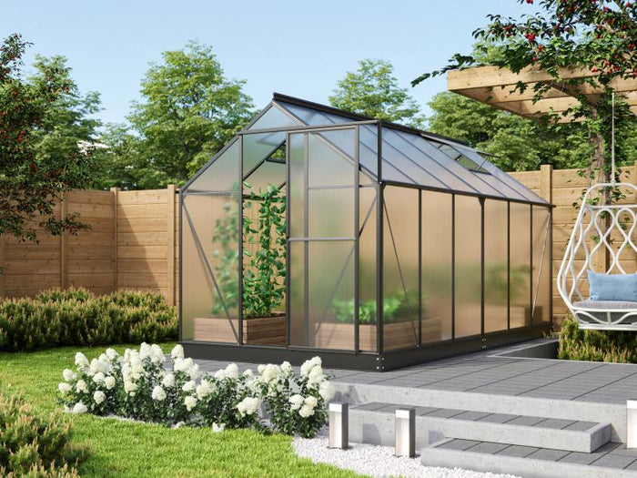 Vitavia Gewächshaus Triton 7500 HKP 6 mm Schwarz