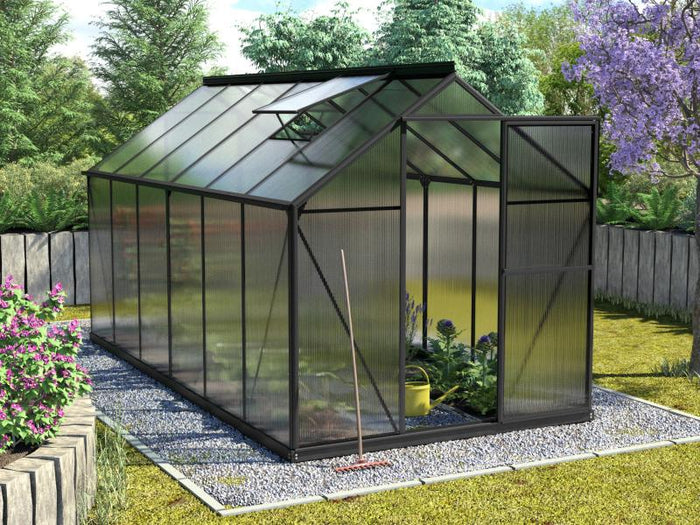 Vitavia Gewächshaus Triton 7500 HKP 6 mm Schwarz