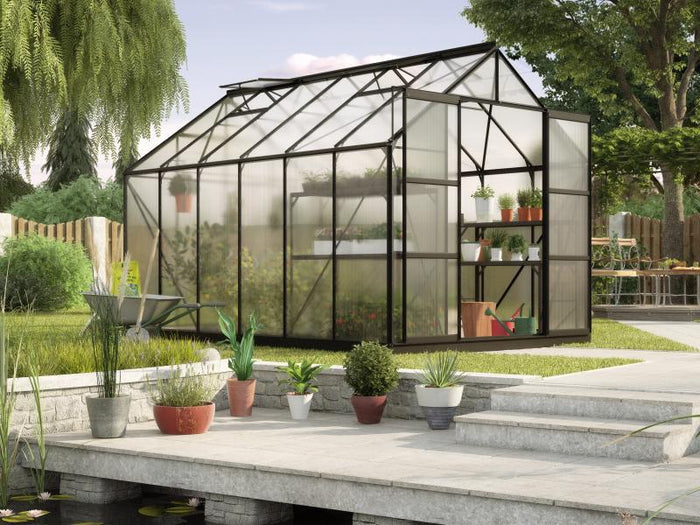 Vitavia Gewächshaus Uranus 9900 HKP 4 mm Schwarz