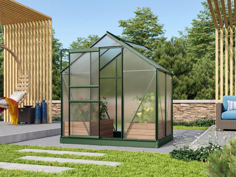 Vitavia Gewächshaus Venus 2500 HKP 4 mm Smaragd