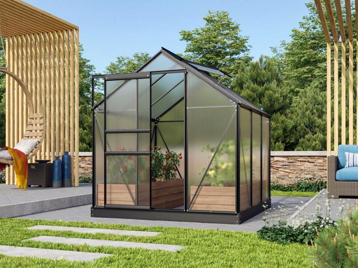 Vitavia Gewächshaus Venus 3800 HKP 6 mm Schwarz