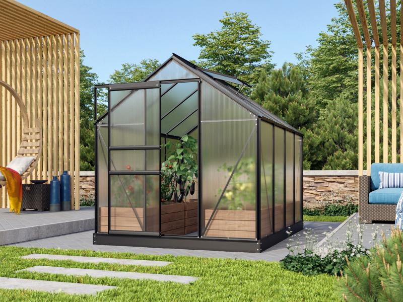 Vitavia Gewächshaus Venus 5000 HKP 4 mm Schwarz