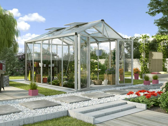 Vitavia Gewächshaus Zeus Comfort 10000 ESG/HKP, Alu