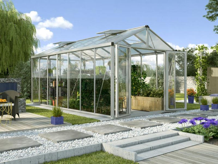 Vitavia Gewächshaus Zeus Comfort 13800 ESG/HKP, Alu