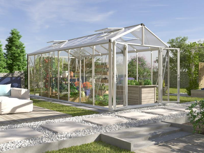 Vitavia Gewächshaus Zeus Comfort 15700 ESG/HKP, Alu