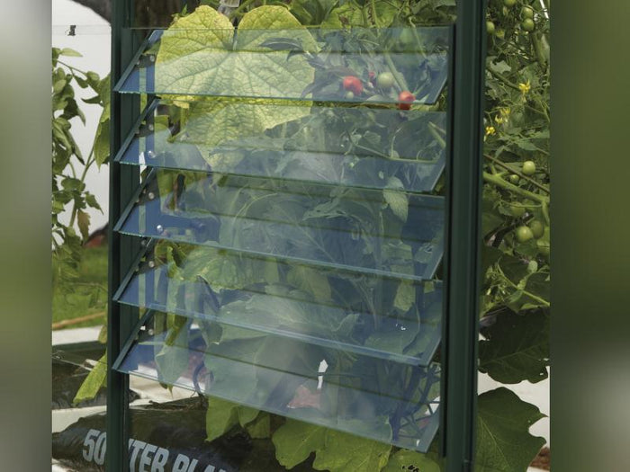 Vitavia Lamellen-Wandfenster mit ESG Smaragd