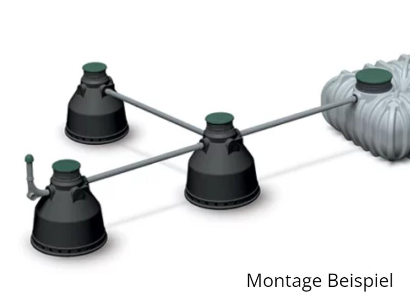 Waterform Sickerschacht Unground R-Drain 1000 Liter